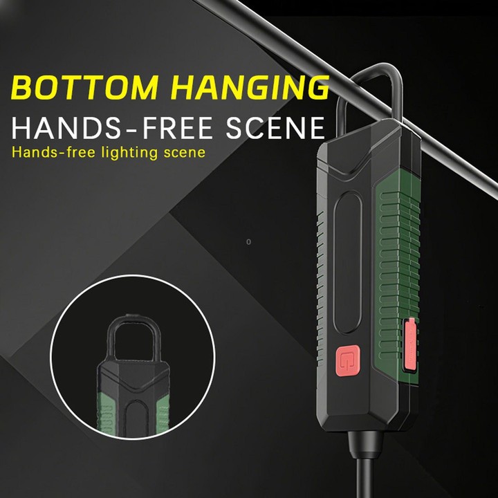 W07-B 360-Degree Bendable Hose Multifunctional Magnetic Light, COB LED Emergency Illumination Work Light For Outdoor & Car Repai