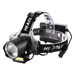 Long-Range Zoom COB High-Sensor Headlamp, LED Headlight For Outdoor Beach Foraging & Night Fishing No Battery