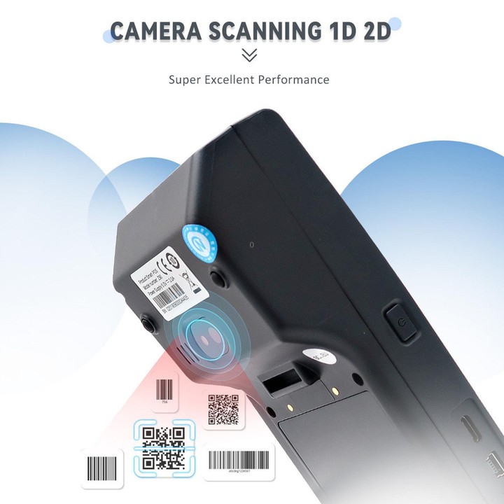 Z90N Supermarket Mobile Bill Payment POS Machine, Handheld Cash Register With Credit Card NFC Function EU Plug