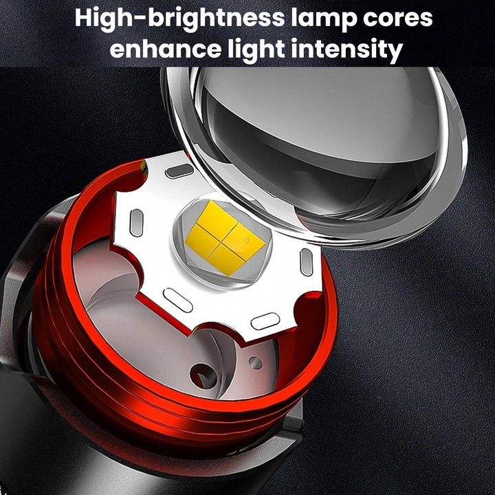 H622 High-Brightness Zoomable Motion-Sensor Headlamp, Long-Lasting Rechargeable LED Headlight For Outdoor Night Fishing, Spec: X
