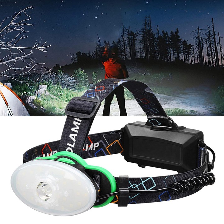 GY56 Floodlight High-Brightness High-Power Headlamp, Portable Rechargeable LED Headlight For Outdoor Camping No Battery
