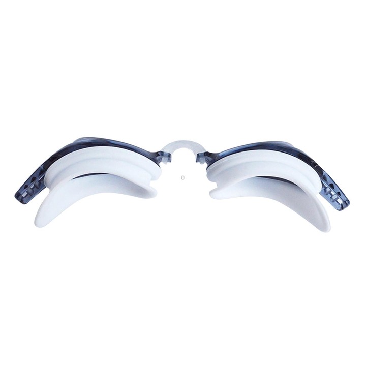 JAZERO Anti-Fog Clear Lens Swimming Goggles, Silicone Flat Lens Swim Glasses For Adults & Kids(Purple White)