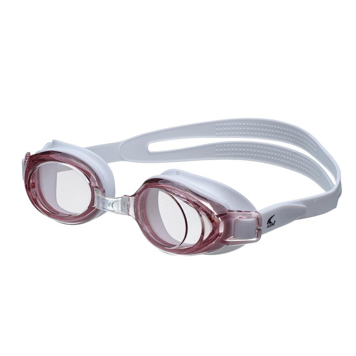 JAZERO Anti-Fog Clear Lens Swimming Goggles, Silicone Flat Lens Swim Glasses For Adults & Kids(Purple White)
