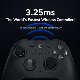 GuliKit ES Pro E-Sports Controller With TMR Joysticks Support Switch / Switch 2 Wakeup(Black)