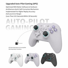 GuliKit NS39 KK3 MAX Controller With Hall Effect Joysticks & Triggers Supports Windows / Switch / Switch 2 / Android and iOS(Ret