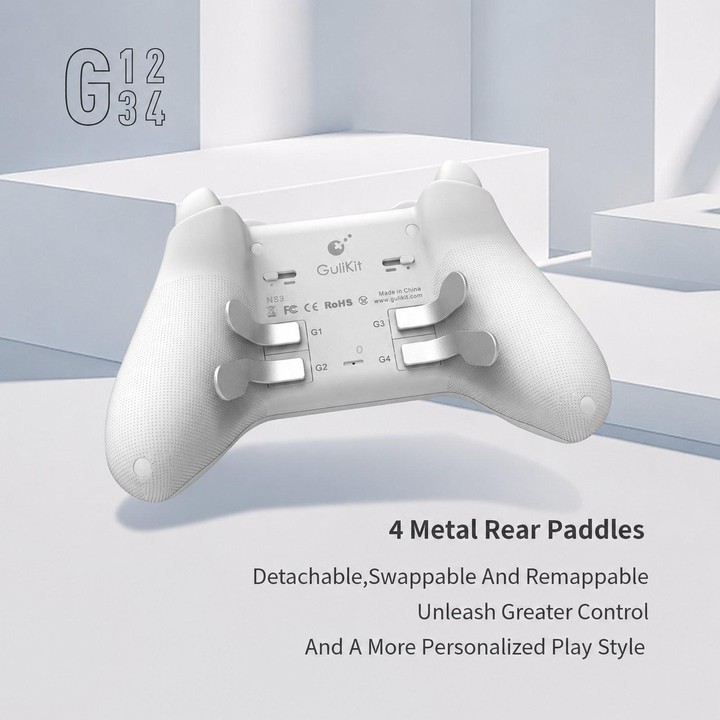 GuliKit NS39 KK3 MAX Controller With Hall Effect Joysticks & Triggers Supports Windows / Switch / Switch 2 / Android and iOS(Ret