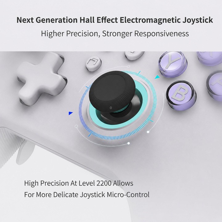 GuliKit NS39 KK3 MAX Controller With Hall Effect Joysticks & Triggers Supports Windows / Switch / Switch 2 / Android and iOS(Ret
