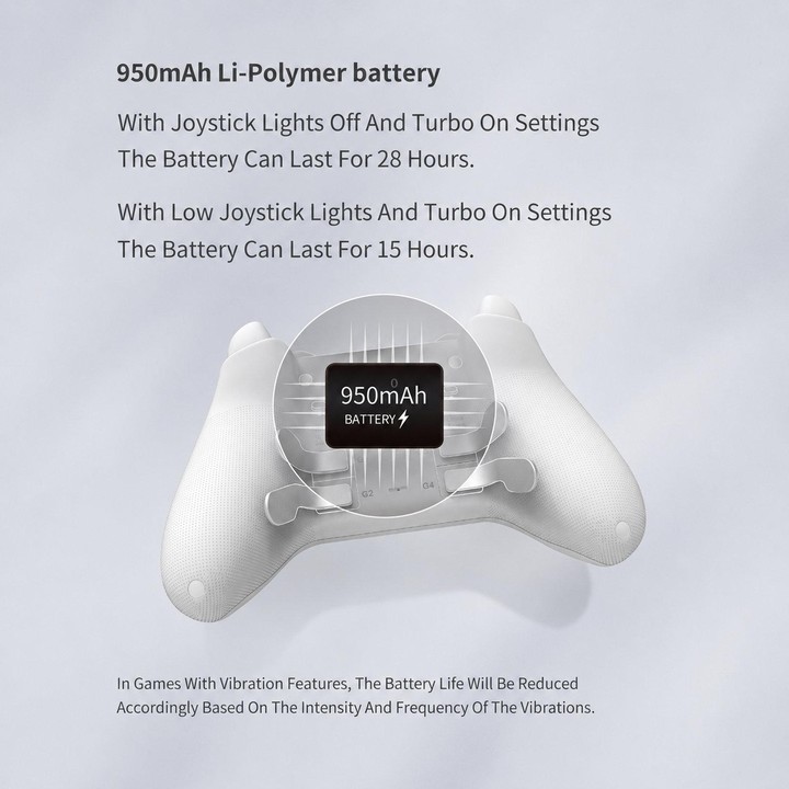 GuliKit NS39 KK3 MAX Controller With Hall Effect Joysticks & Triggers Supports Windows / Switch / Switch 2 / Android and iOS(Whi