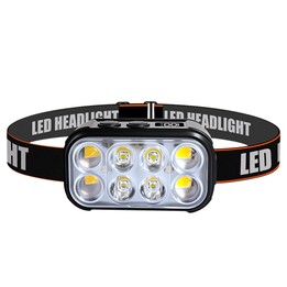 GY53 Portable Multifunctional LED Sensor Digital Display Headlamp Dual-Beam Mini Headlight For Outdoor Night Fishing