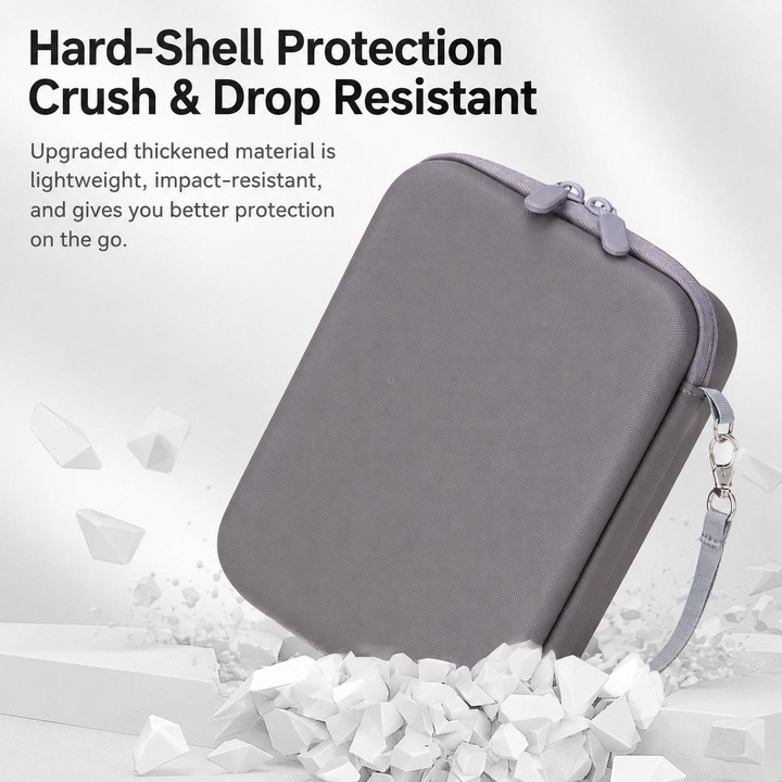 For DJI OSMO Mobile 8P Carrying Case Gimbal Storage Bag(Gray)