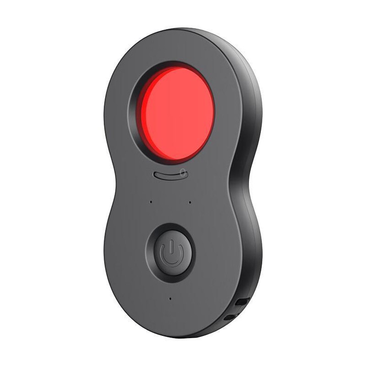 TC168 Anti-Spy Hidden Camera Detector Infrared Bug Finder With Motion Vibration Alarm(Black)
