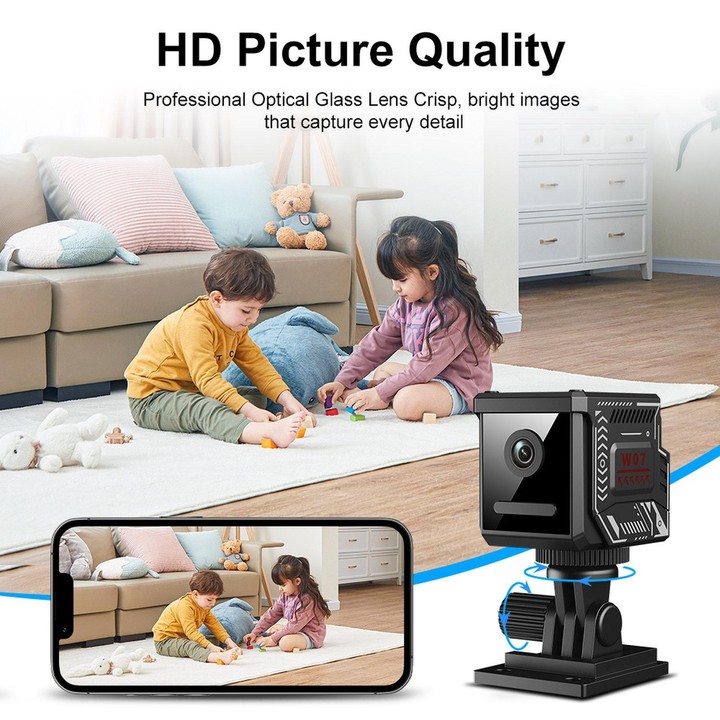Remote Monitoring 2MP WiFi HD Night Vision Wireless Multi-Functional Camera(White)