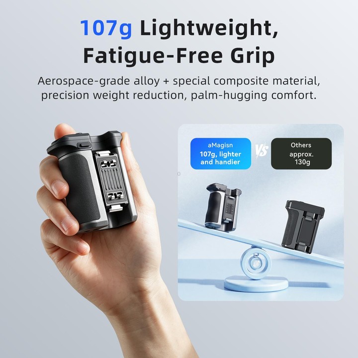 aMagisn Bluetooth Xplorer Grip Kit For Insta360 GO Ultra