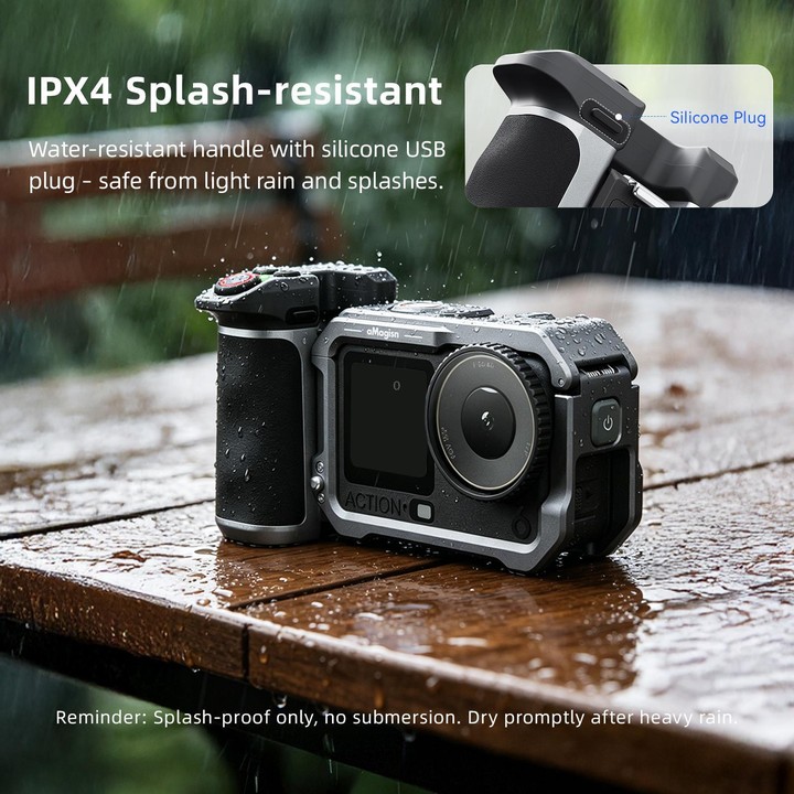 aMagisn Bluetooth Xplorer Grip Kit For Insta360 GO Ultra