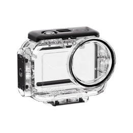 For DJI Action 6 aMagisn 60m Waterproof Case Deep Diving Housing with Dual Lock(Transparent)