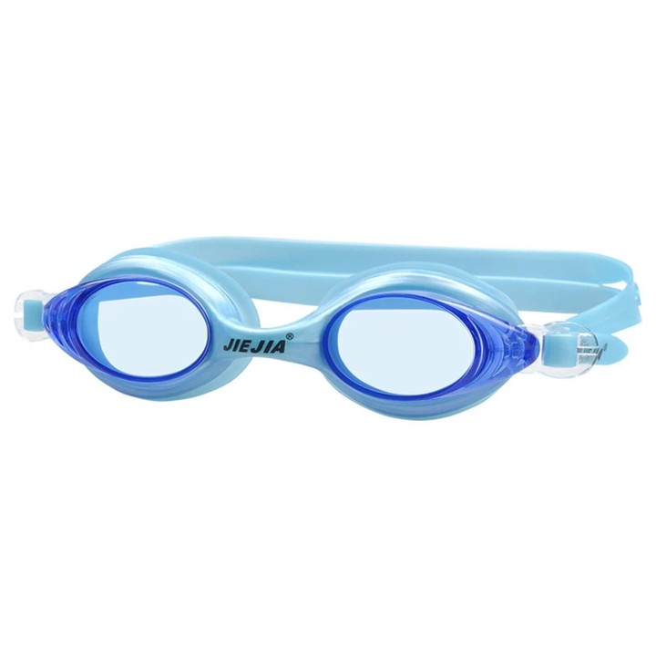JIEJIA High-Definition Waterproof and Anti-Fog Silicone Swimming Goggles(Light Blue)