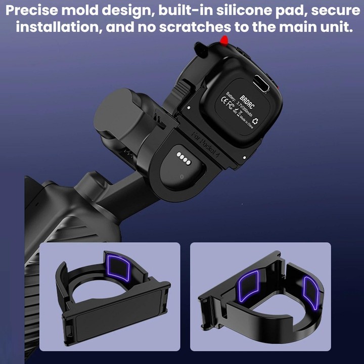 For DJI Osmo Pocket 4 / 4P BRDRC Handheld Monster Fill Light