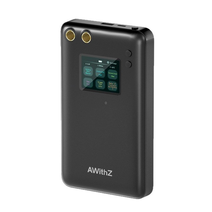 AWithZ U3 Portable Spot Welder with 2.0inch Color Screen Handheld Battery Welder 7500mAh