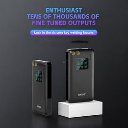 AWithZ U3 Portable Spot Welder with 2.0inch Color Screen Handheld Battery Welder 7500mAh