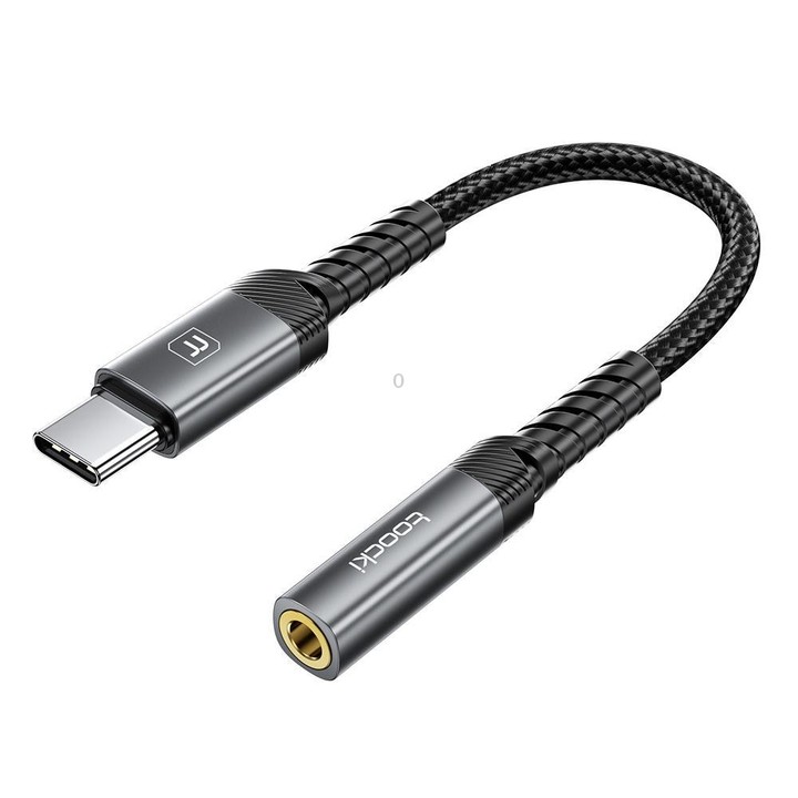 Toocki USB-C/Type-C to 3.5mm Female Headphone Jack Adapter CableHi-Res DAC Braided Auxiliary Dongle