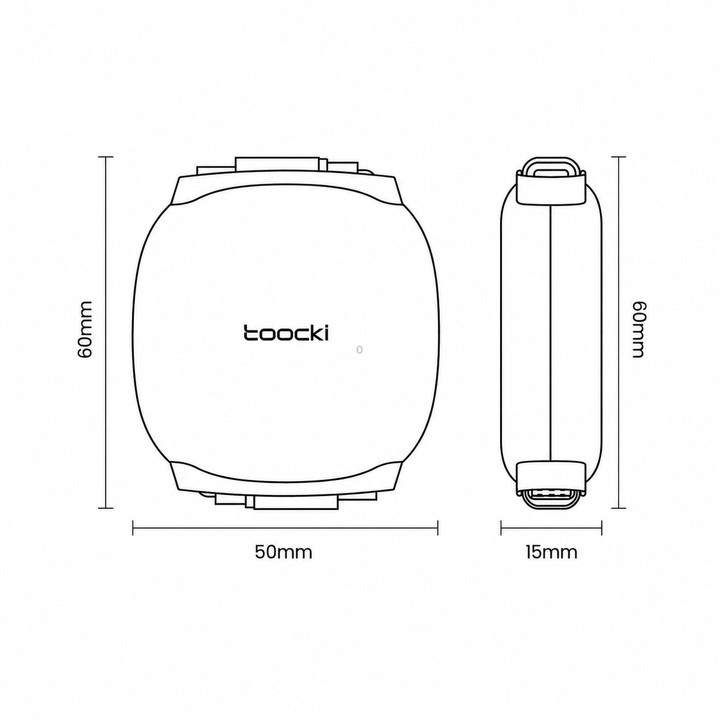 Toocki 100W USB-C/Type-C to USB-C/Type-C Retractable Cable Flat Multi-Length Charging Cord, Cable Length 1m