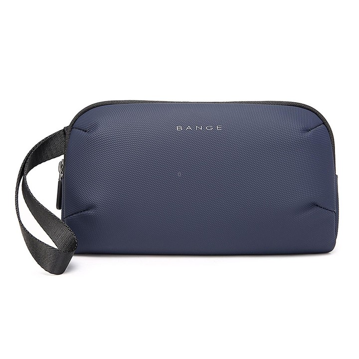 BANGE BG-7918 Electronic Organizer Travel Cable Bag Water-Resistant Digital Accessories Pouch With Wristlet(Blue)