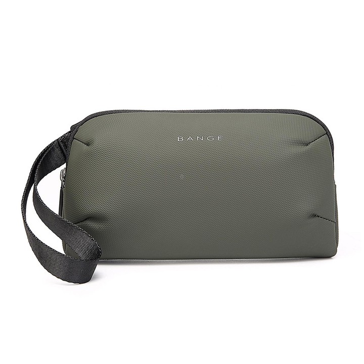 BANGE BG-7918 Electronic Organizer Travel Cable Bag Water-Resistant Digital Accessories Pouch With Wristlet(Green)