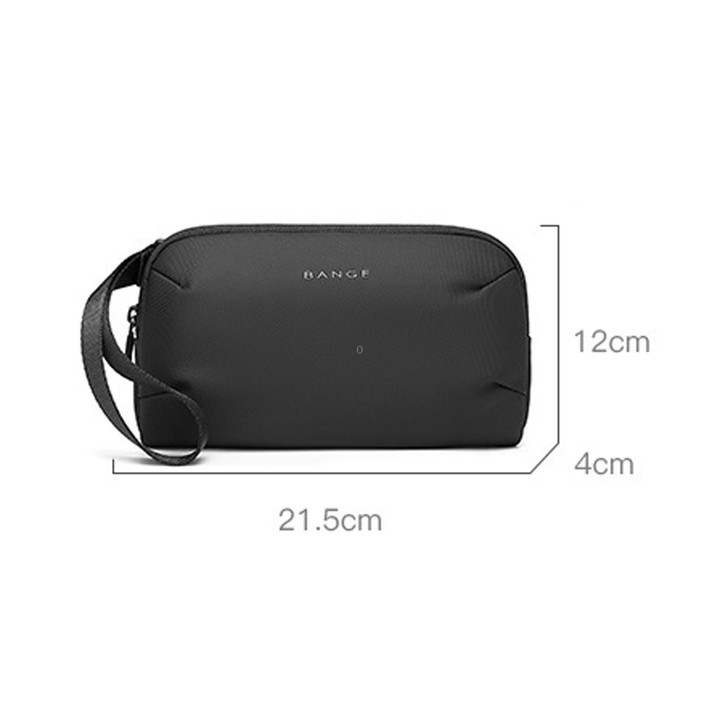 BANGE BG-7918 Electronic Organizer Travel Cable Bag Water-Resistant Digital Accessories Pouch With Wristlet(Green)