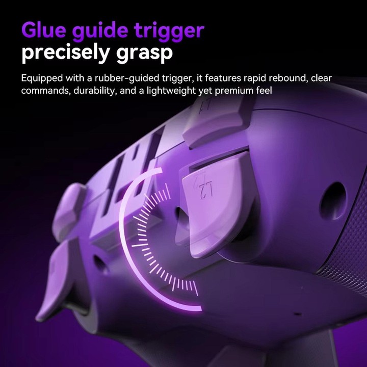 BSP G3 Tri-Mode Game Controller With Carbon Joysticks Macro Keys For PC / Switch / PS4 / iOS & Android With Stand Pink