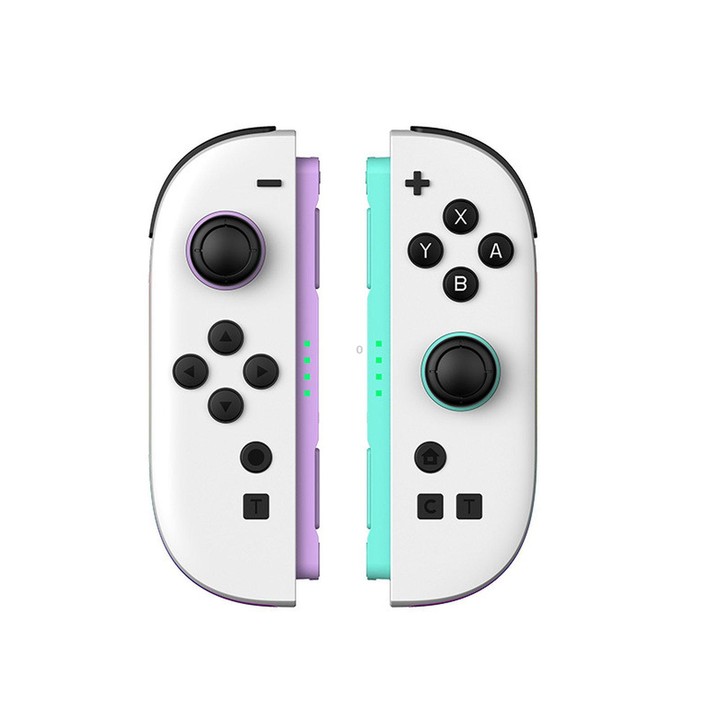 JOY-06 Magnetic Wireless Controllers For Switch 2 With Carbon Film Joysticks, 9-Axis Gyro, One-Key Wake-Up(White)