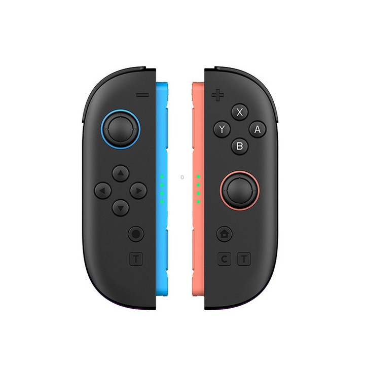 JOY-06 Magnetic Wireless Controllers For Switch 2 With Carbon Film Joysticks, 9-Axis Gyro, One-Key Wake-Up(Blue Orange)