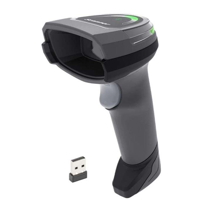 Yokoscan BWHS28AiMax 2.4G Bluetooth Wireless 2D Barcode Scanner Barcode Reader For Supermarket Cashier, Spec: No Base