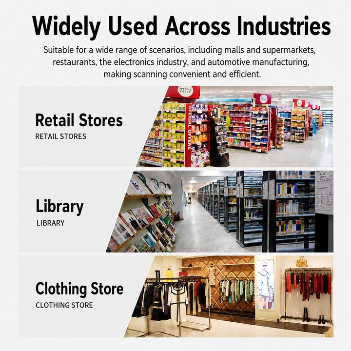 Yokoscan QR Code Scanner For Express Pharmacy Supermarket & Warehouse, Style: Wired