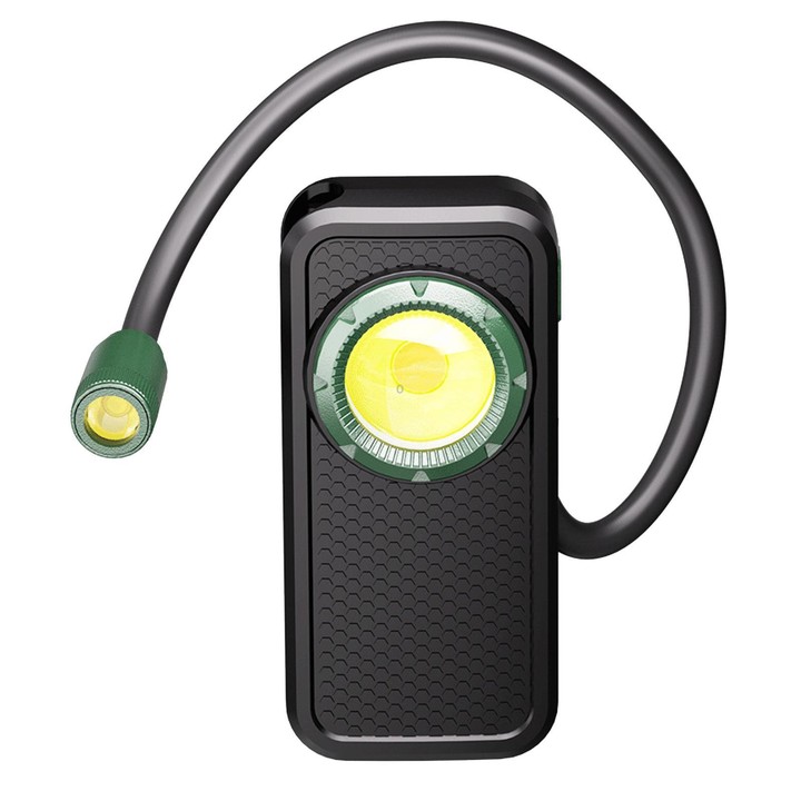 Multifunctional Magnetic Flexible Hose Cob Work Light Portable Flashlight For Outdoor Emergency Lighting(Black)