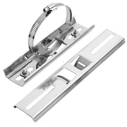 50cm Stainless Steel Pole Mount Bracket Heavy Duty Crossbar for Electrical Junction Box