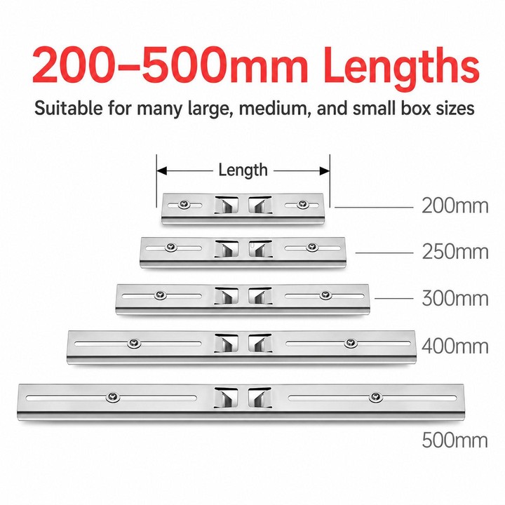 50cm Stainless Steel Pole Mount Bracket Heavy Duty Crossbar for Electrical Junction Box