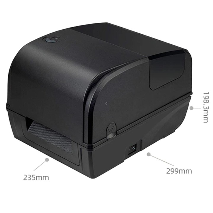 Xprinter XP-TT426B Thermal Transfer Ribbon Printer For Labels And Clothing Hang Tags, Spec: USB + Bluetooth(US Plug)