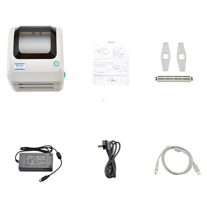 Xprinter XP-470B Thermal Barcode Printer Express E-Waybill Label Machine, Spec: USB(UK Plug)