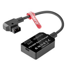 FOMITO PD 100W V-Mount Battery Charger D-Tap To Type-C Adapter