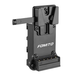 FOMITO NP-F Battery Plate To V-Mount Power Adapter For Monitor & Wireless Video Transmitter