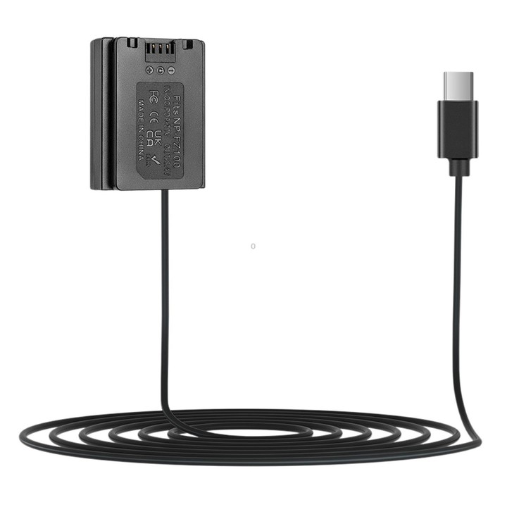 FOMITO For Sony A7M3 / A7S3 Type-C To FZ100 Battery Converter 300cm Line