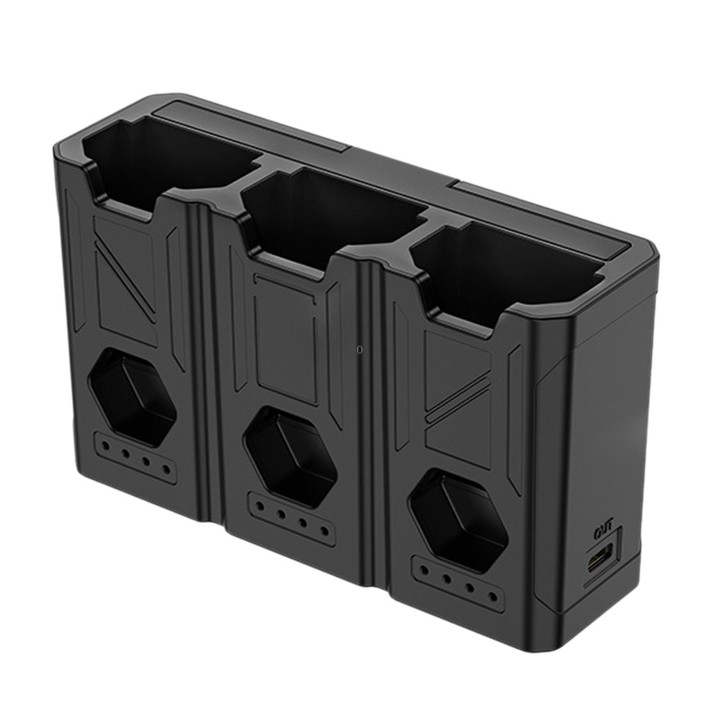 BQ01 For Sony FZ-100 Portable High Capacity Camera Battery Charger 3-Port Fast Charging