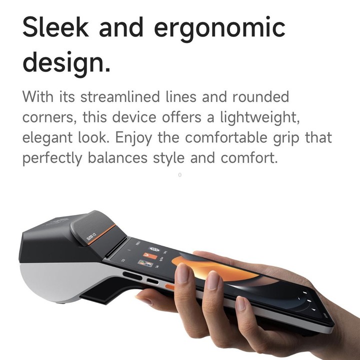 SUNMI V3 Android Handheld POS Terminal Receipt Label Printer, Spec: Scan Code 3+32GB
