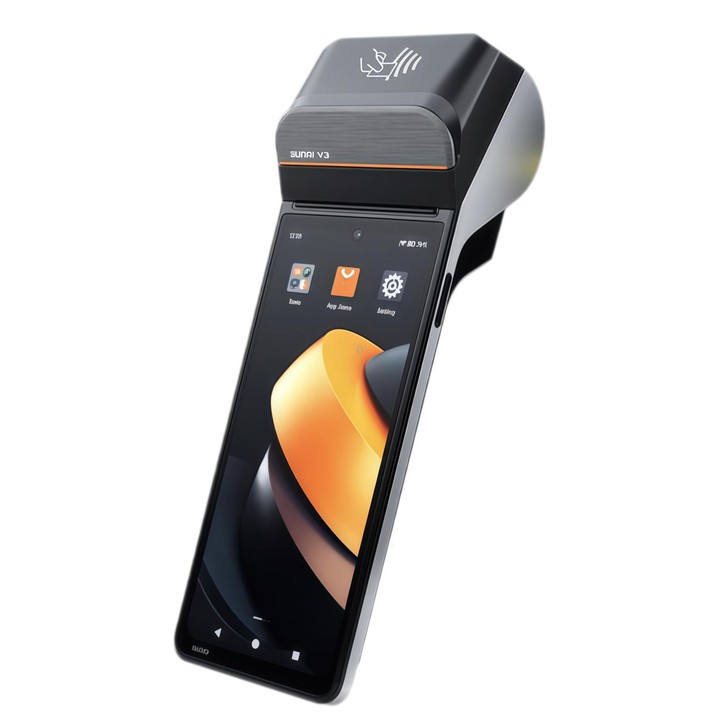 SUNMI V3 Android Handheld POS Terminal Receipt Label Printer, Spec: Scan Code 3+32GB