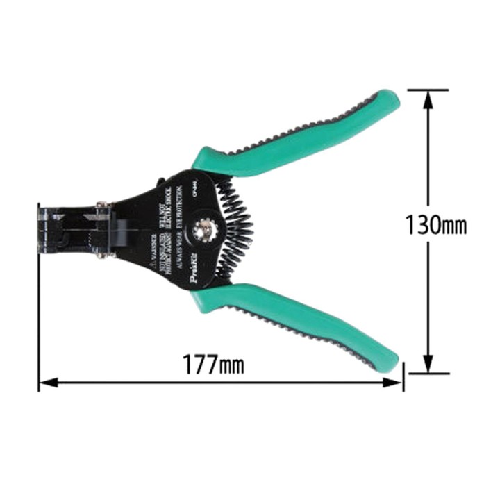 ProsKit CP-246 Adjustable Non-Slip Solar PV Cable Stripper