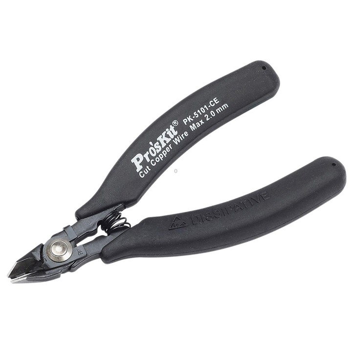 ProsKit 1PK-5101-CE Anti-Static Anti-Spring Diagonal Cutting Pliers Electronic Side Cutters