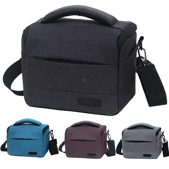 Waterproof DSLR Camera Bag for Nikon Canon SONY Panasonic etc Camera, Size:Large(Black)