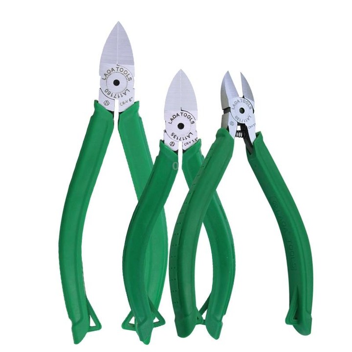 Plastic Oblique Wire Cutters Electrician Tools, Size:5 Inches