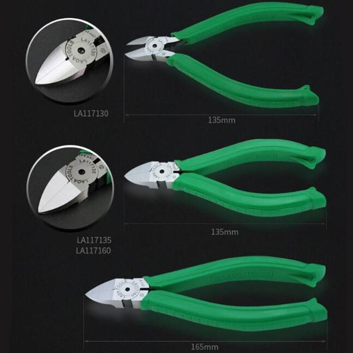 Plastic Oblique Wire Cutters Electrician Tools, Size:5 Inches