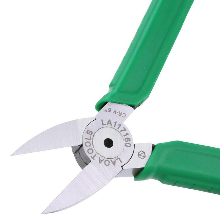 Plastic Oblique Wire Cutters Electrician Tools, Size:6 Inches